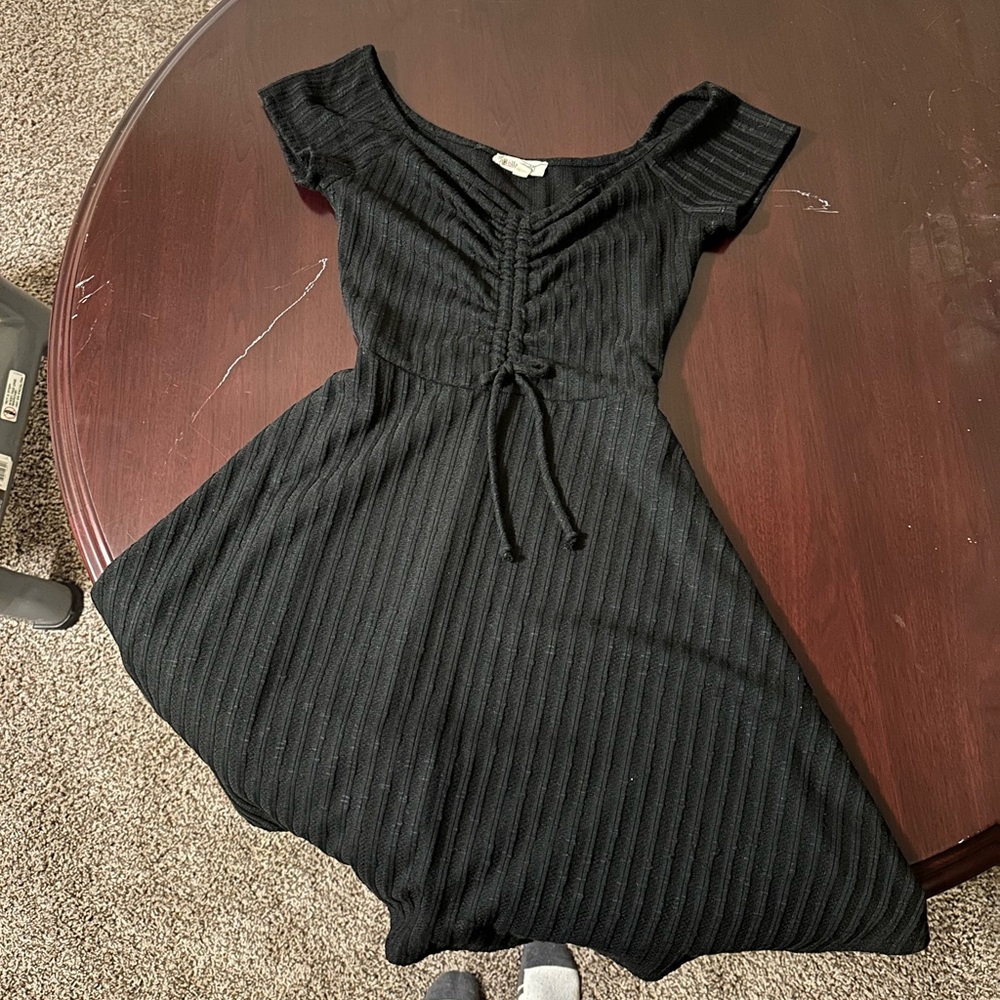 black dress